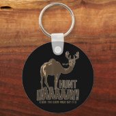 Porte-clés Chasse Jour Camel Buck Deer Fun Chasse Humpday (Recto)