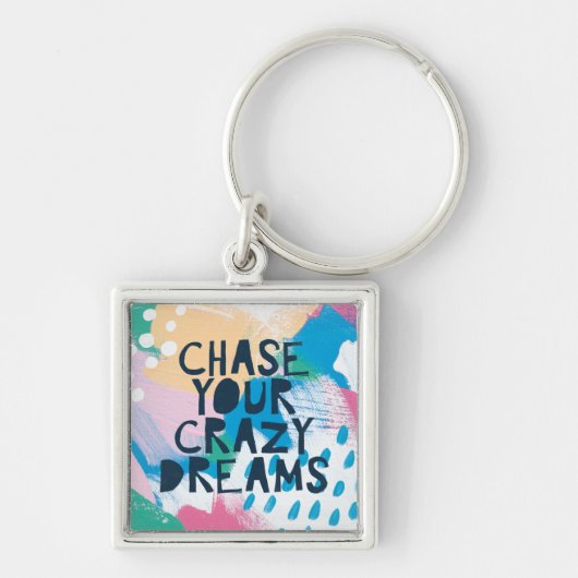 Porte-clés Chasse lumineuse de l'inspiration I | vos rêves (Devant)