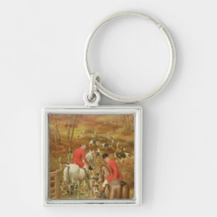 Porte-clés Chasse Scene, 1906