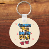 Porte-clés Chasser le soleil d'or (Verso)