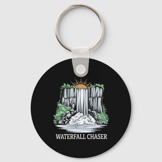 Porte-clés Chasseur de cascade professionnel (Recto)