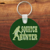 Porte-clés Chasseur de squatch en camouflage (Recto)