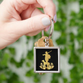 Porte-clés Chasseur d'or (main)