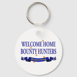 Porte-clés Chasseurs de générosité à la maison bienvenus