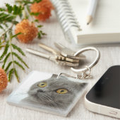 Porte-clés chat (Devant Droit)