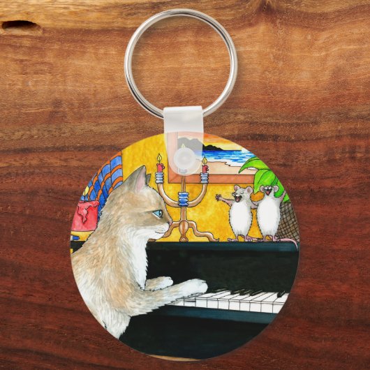 Porte-clés chat 506 (Recto)