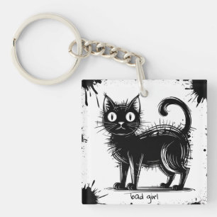 Porte-clés Chat à Doodle