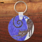 Porte-clés Chat à pied (Recto)