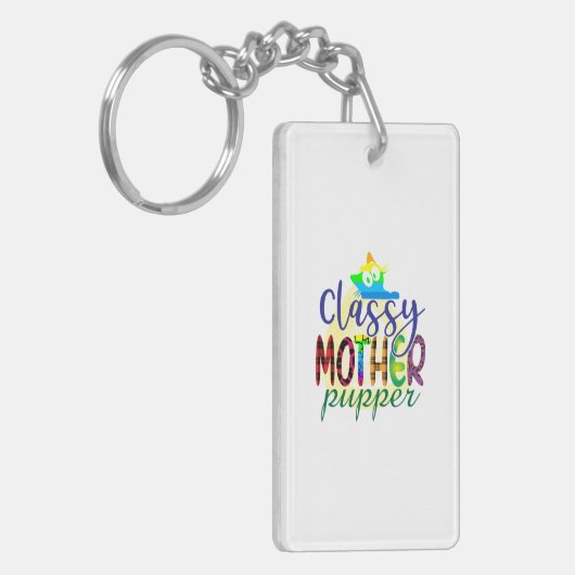 Porte-clés Chat Art Classy Mère Pupper (Devant gauche)