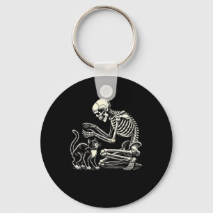 Porte-clés Chat Art Pour Hommes Femmes Feline Costume Hallowe