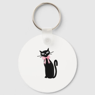 Porte-clés Chat Atomique avec chatte rose Chatte Fille Nettoy
