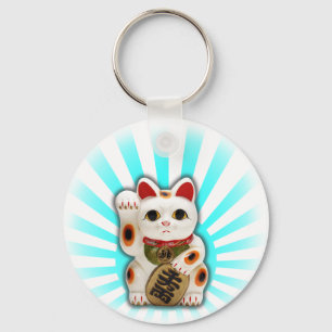 Porte-clés Chat chanceux (Maneki-neko)
