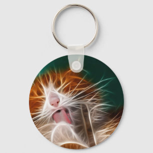 Porte-clés chat chaton minous mignon animal familier ronron m