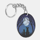 Porte-clés Chat & Chien Porte - clé Best Friends Porte - clés (Devant gauche)