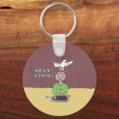 Porte-clés Chat cool ! (Recto)