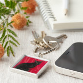 Porte-clés Chat cornouaillais de rex (Côté)