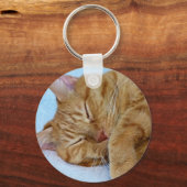 Porte-clés Chat couché (Recto)