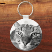 Porte-clés Chat couché (Recto)