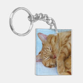 Porte-clés Chat couché (Devant gauche)