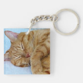 Porte-clés Chat couché (Dos)