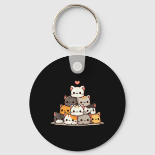 Porte-clés Chat Cute Chats Anime Kawaii Neko