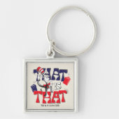 Porte-clés Chat dans le Casquette | Voilà... (Devant)