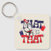 Porte-clés Chat dans le Casquette | Voilà... (Recto)