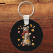 Porte-clés Chat d'automne chat d'automne chaton chaton chaton (Recto)