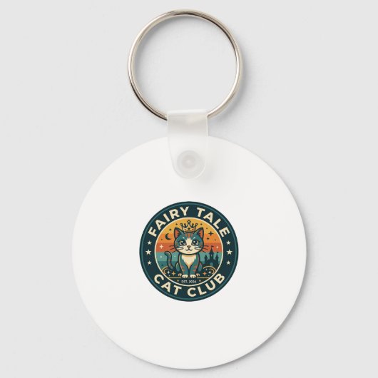 Porte-clés Chat de conte de fée Design de chat mignon - Chat (Recto)