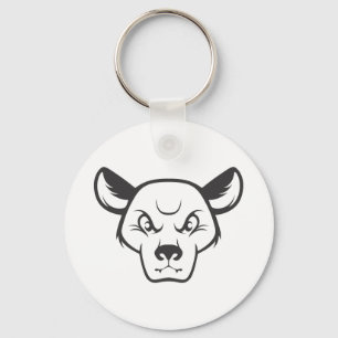 Porte-clés Chat de Fossa sauvage