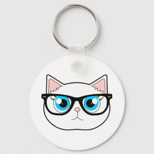 Porte-clés Chat de hippie
