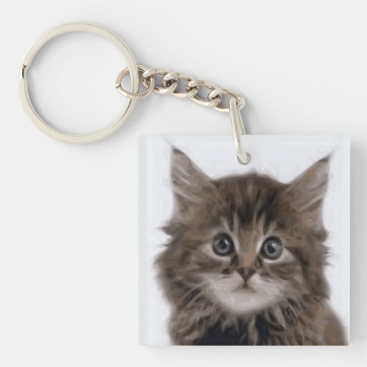 PORTE-CLÉS CHAT DE LA CUISINE (Devant)