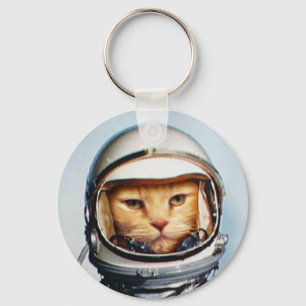Porte-clés Chat de l'espace