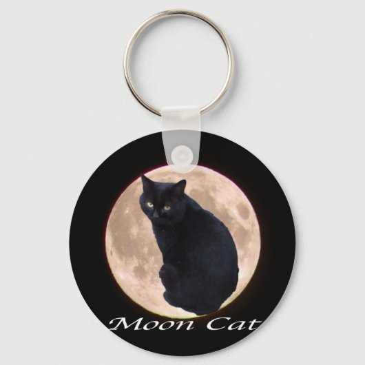 PORTE-CLÉS CHAT DE LUNE (Recto)