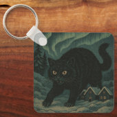 Porte-clés Chat de Noël islandais Yule (Recto)