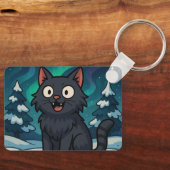 Porte-clés Chat de Noël islandais Yule (Recto)