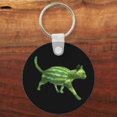 Porte-clés Chat de pastèque (Recto)