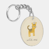 Porte-clés Chat de tigre sauvage (Devant gauche)