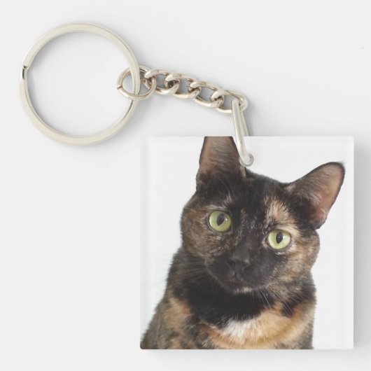 Porte-clés Chat d'écaille (Devant)