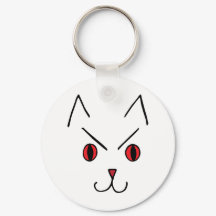 Chat démon en colère