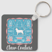 Porte-clés chat drôle (Dos)