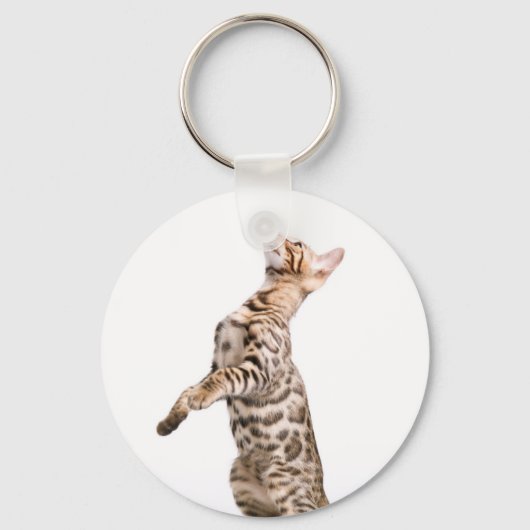 Porte-clés Chat du Bengale (Recto)