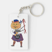 Porte-clés Chat écossais Bagpipe Louis Wain (Dos)