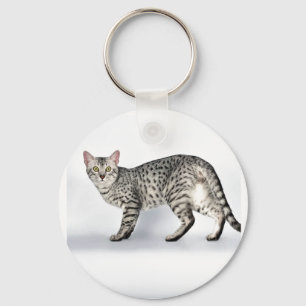 Porte-clés Chat égyptien Mau rare
