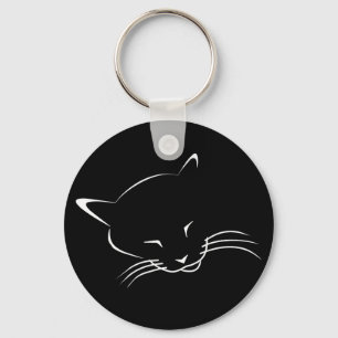 Porte-clés Chat endormi