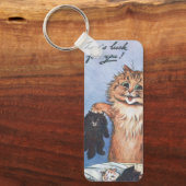 Porte-clés Chat et chatons, Louis Wain (Recto)