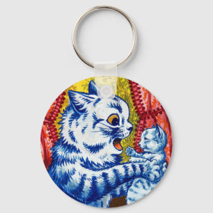 Porte-clés Chat et ses chatons