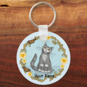 Porte-clés Chat et souris (Recto)