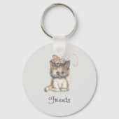 Porte-clés Chat et souris (Recto)