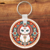 Porte-clés Chat Félin (Recto)